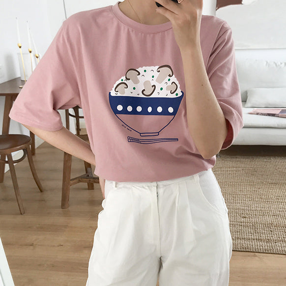 Yummy Food Shirt (5 Colors)