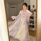 Butterfly Wings Qixiong Ruqun Set (Purple)