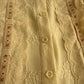 Rose Wallpaper Blouse & Skirt Set (Cream/Red)