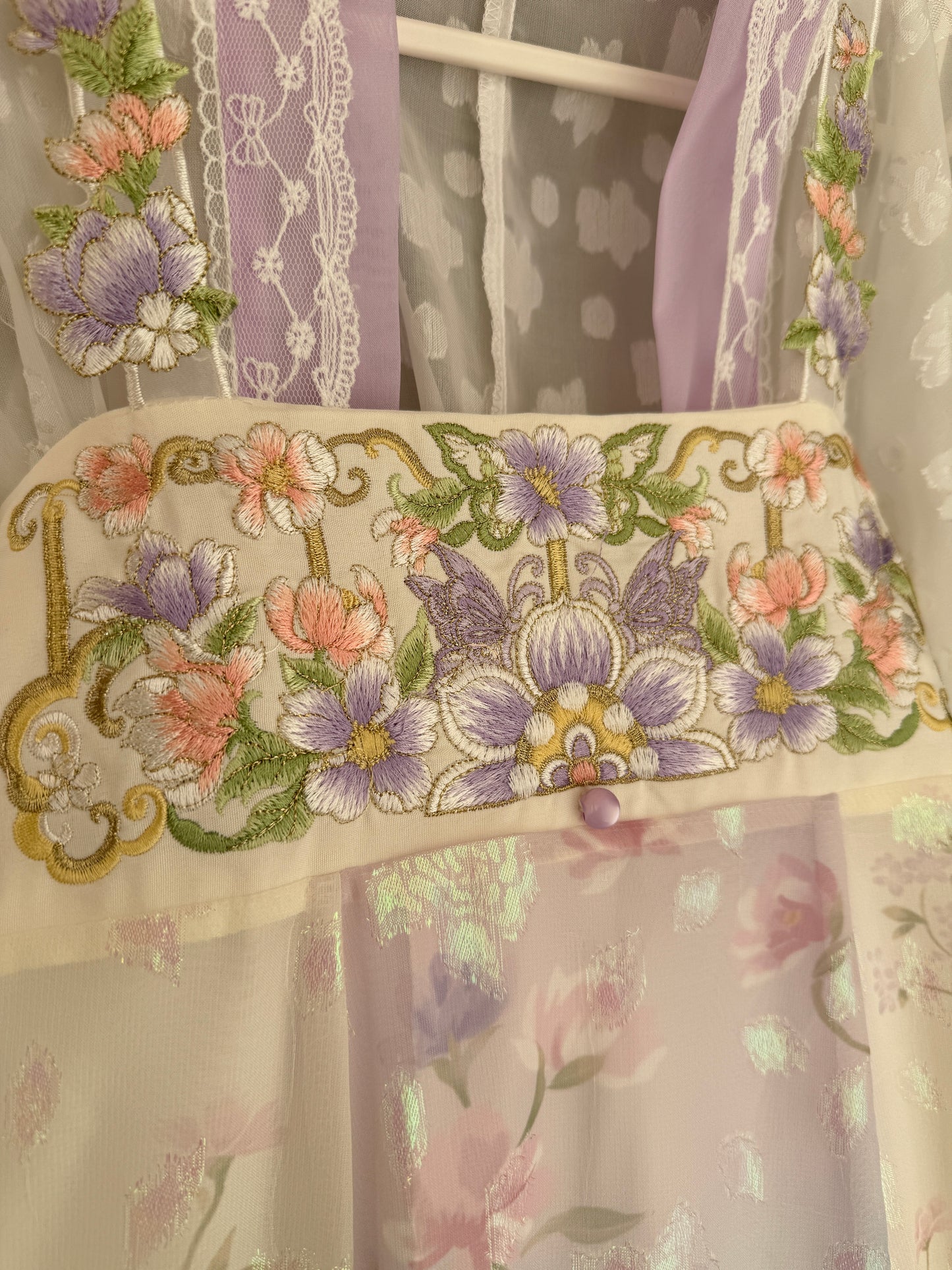 Butterfly Wings Qixiong Ruqun Set (Purple)