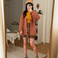 Chunky Cable Knit Cardigan (Blush Pink)