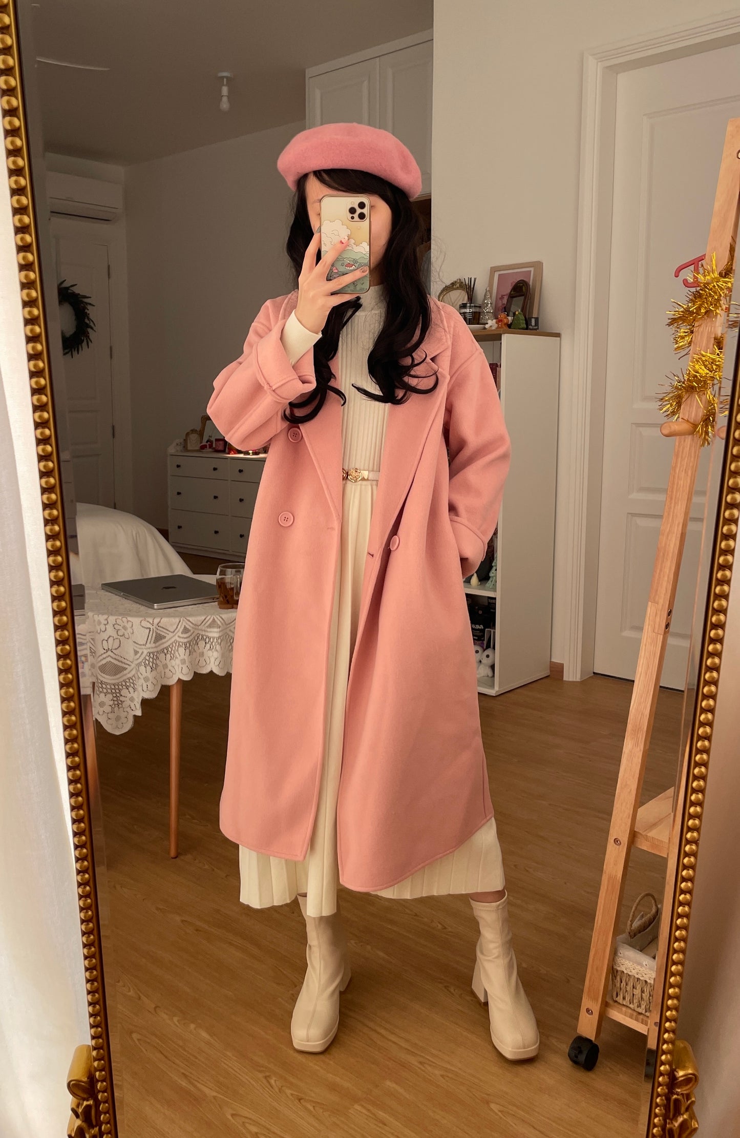 Basic Faux Wool Coat (5 Colors)