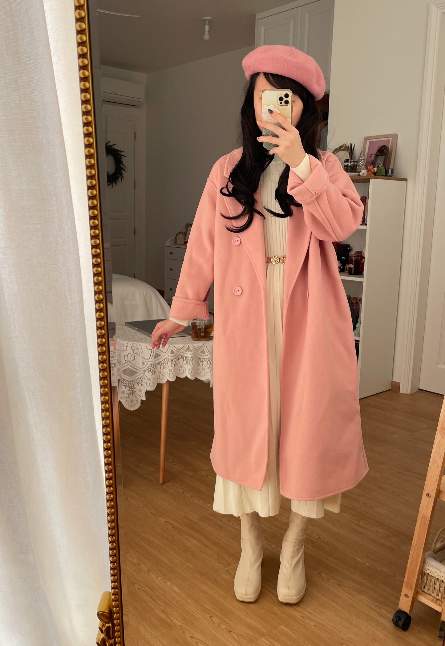 Basic Faux Wool Coat (5 Colors)