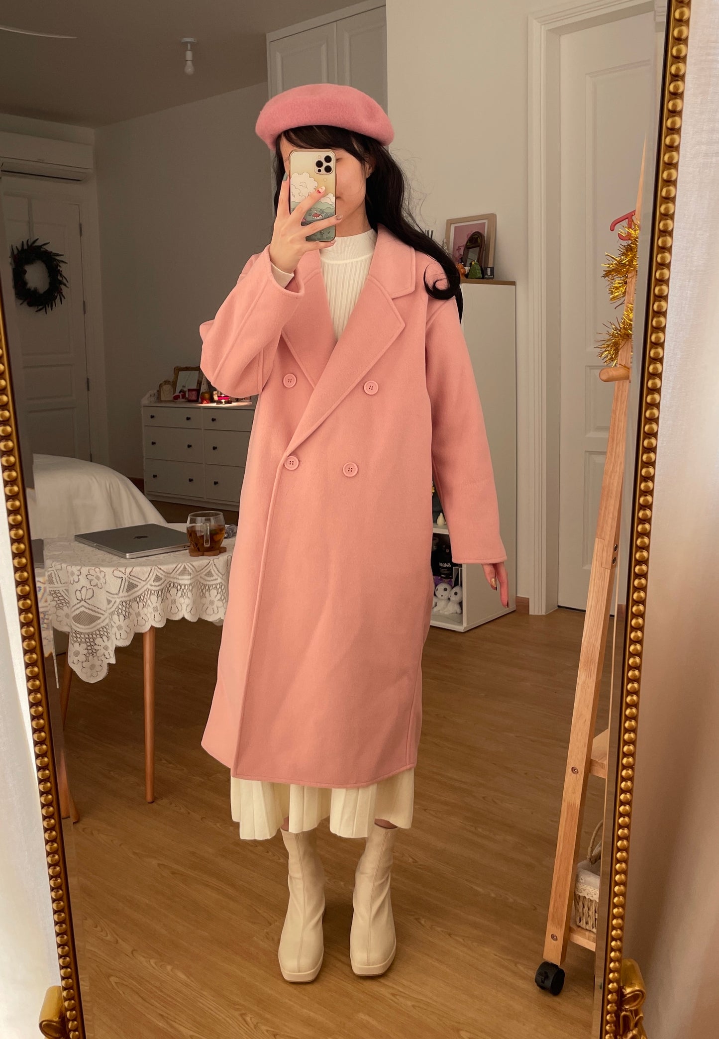 Basic Faux Wool Coat (5 Colors)