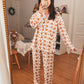 Gingerbread Pyjamas Set (White)