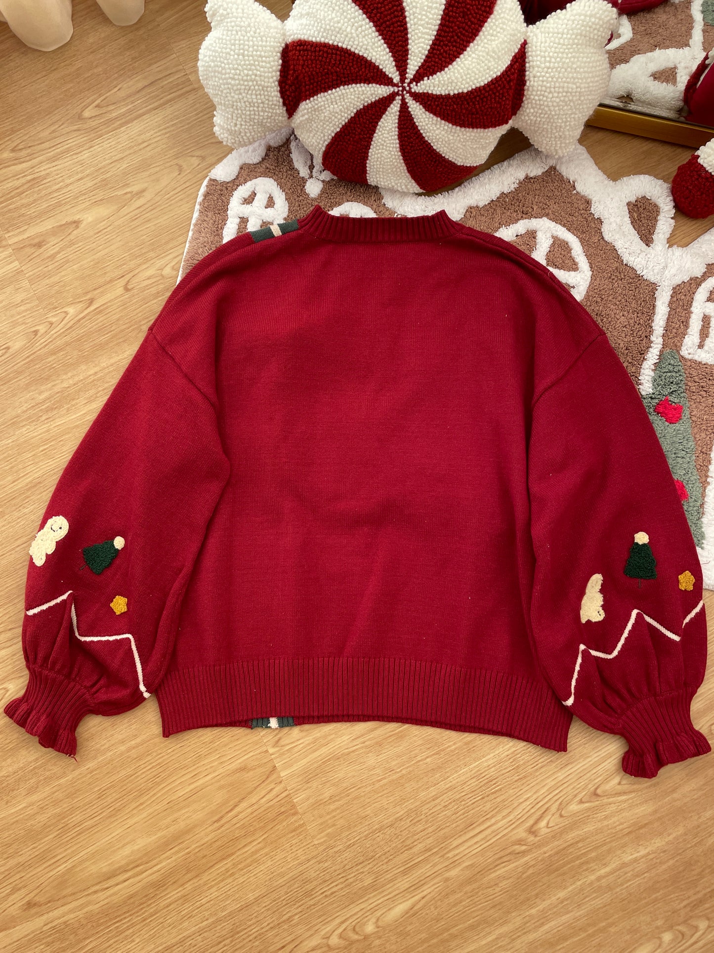 Christmas Gift Sweater (Red)