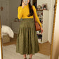 Cozy Floral Midi Skirt (2 Colors)