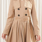 Mini Trench Dress (Khaki)