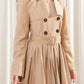 Mini Trench Dress (Khaki)