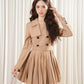 Mini Trench Dress (Khaki)