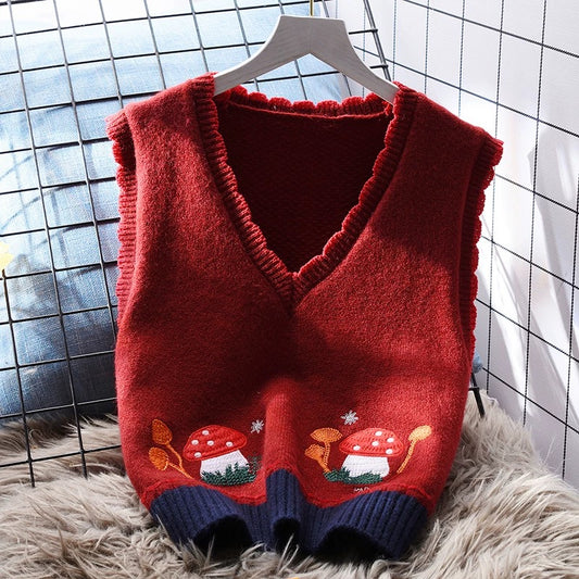 Mushroom Vest (2 Colors)
