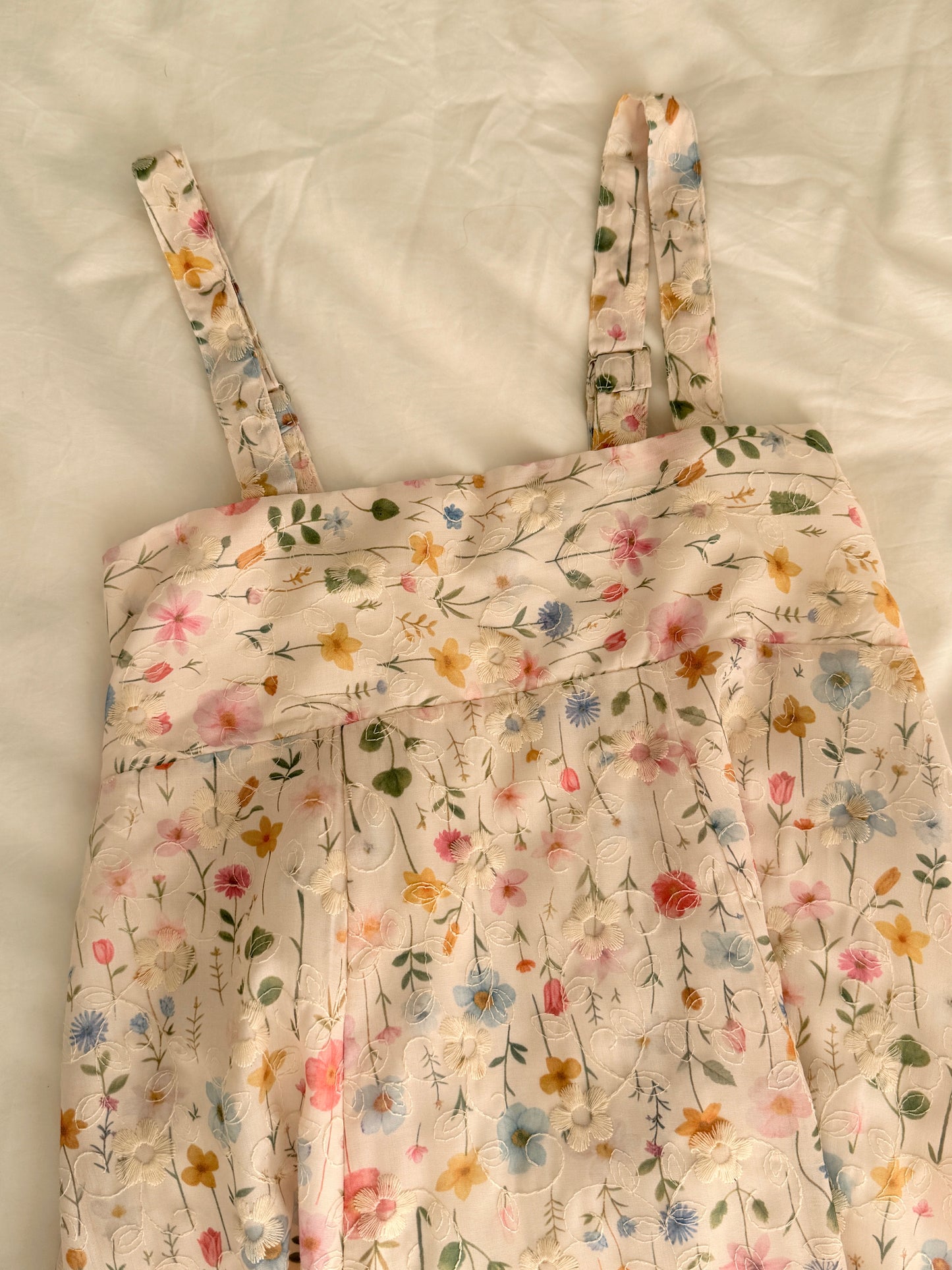 Blooming Flowers Qixiong Dress (2 Colors)