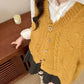 Button Front Knit Vest (5 Colors)