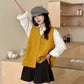 Button Front Knit Vest (5 Colors)