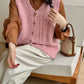 Button Front Knit Vest (5 Colors)