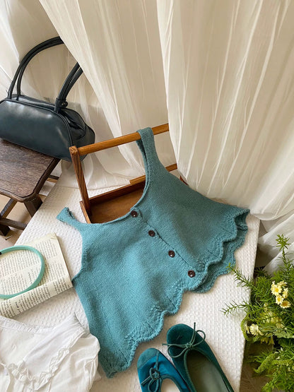 Button Cami Vest (5 Colors)