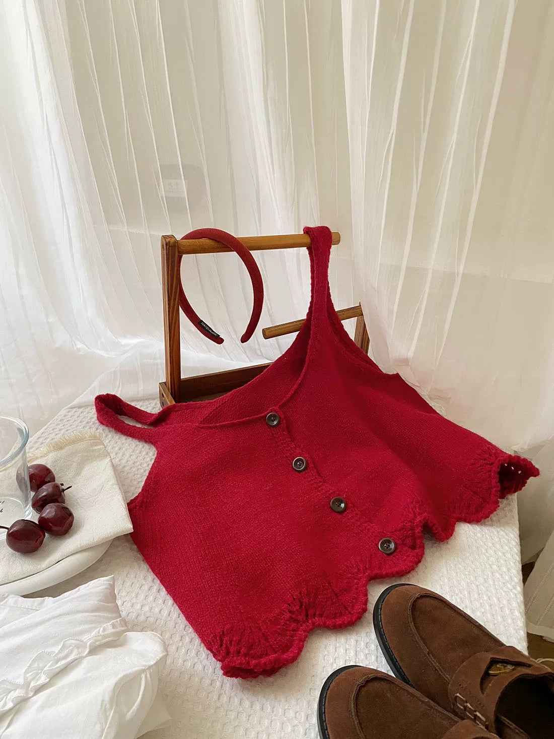 Button Cami Vest (5 Colors)