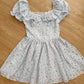 Gingham Rose Mini Dress (2 Colors)