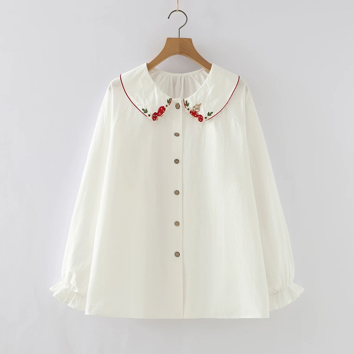 Mushroom Squirrel Blouse (2 Colors)