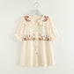Squirreling Around Embroidered Blouse (2 Colors)