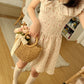 Gingham Rose Mini Dress (2 Colors)