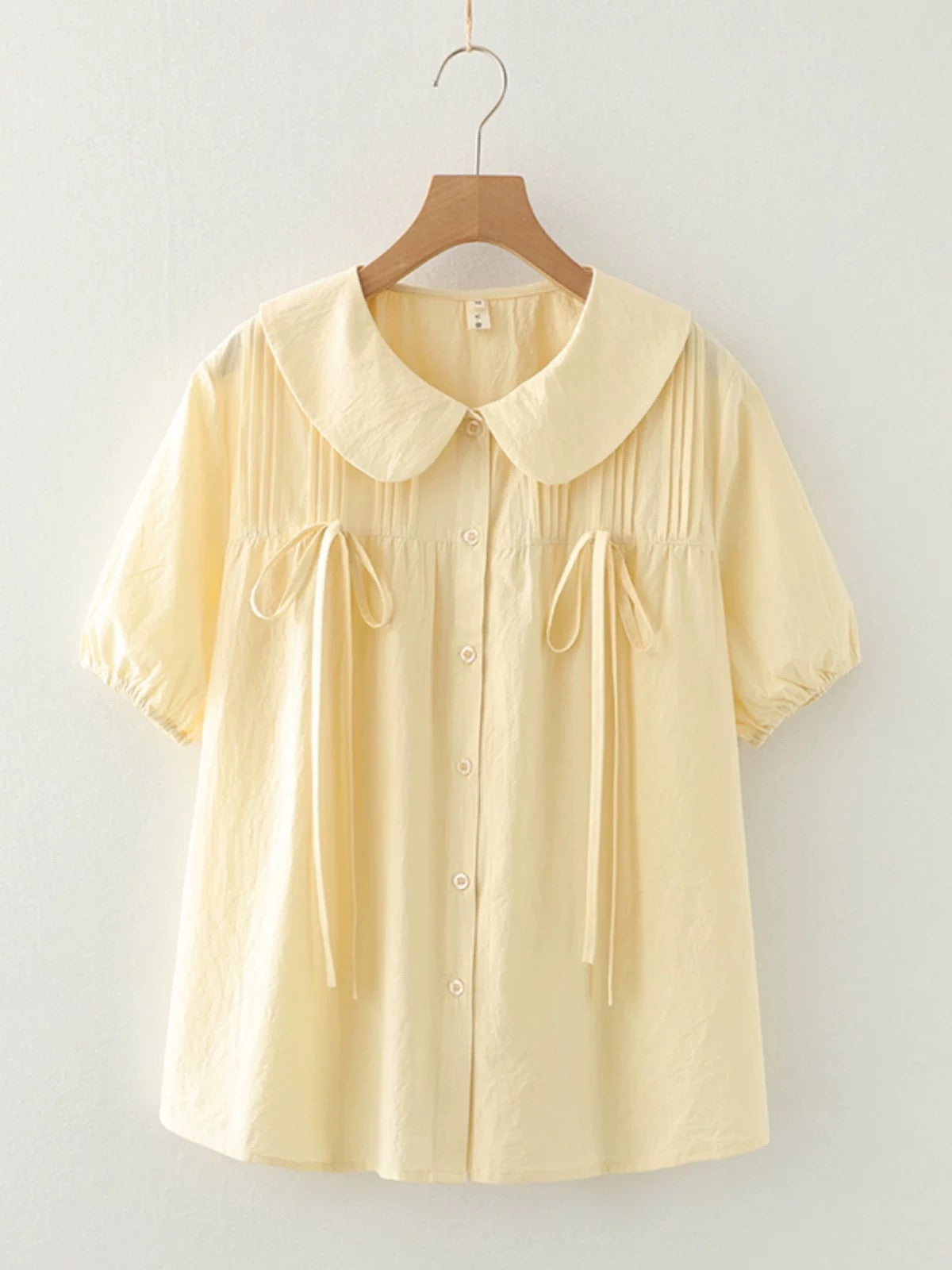 Bow Tied Blouse (2 Colors)