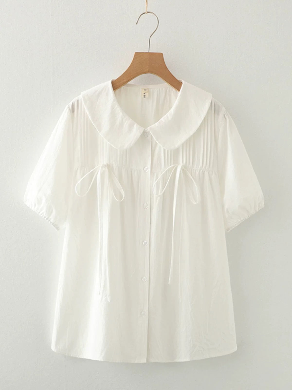 Bow Tied Blouse (2 Colors)