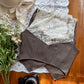 Lace Button Up Waistcoat (Taupe)