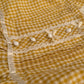 Gingham Cottage Puff Sleeve Midi Dress & Apron Set (Yellow)