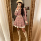 Flirty Plaid Tweed Mini Dress (Pink)