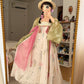 Wildflower Qixiong Famensi Dress Set (Green/White)