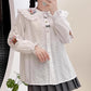Flower Basket Embroidered Blouse (2 Colors)