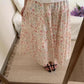 Oopsy Daisy Midi Skirt (White/Pink)