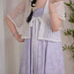 Pastel Bows Qixiong Dress (Purple)