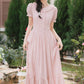 Blossom Tea Midi Dress (Pink)