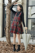 Holly Plaid & Red Cord Float Dress main image 0