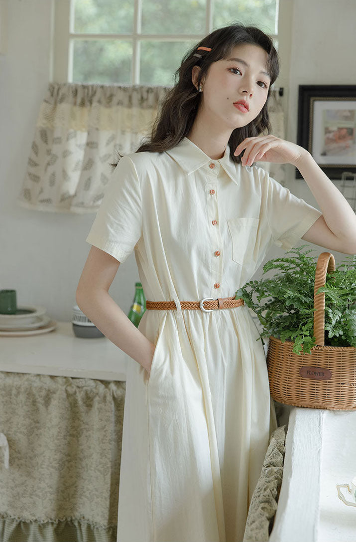 Beach House Shirt Dress (2 Colors)