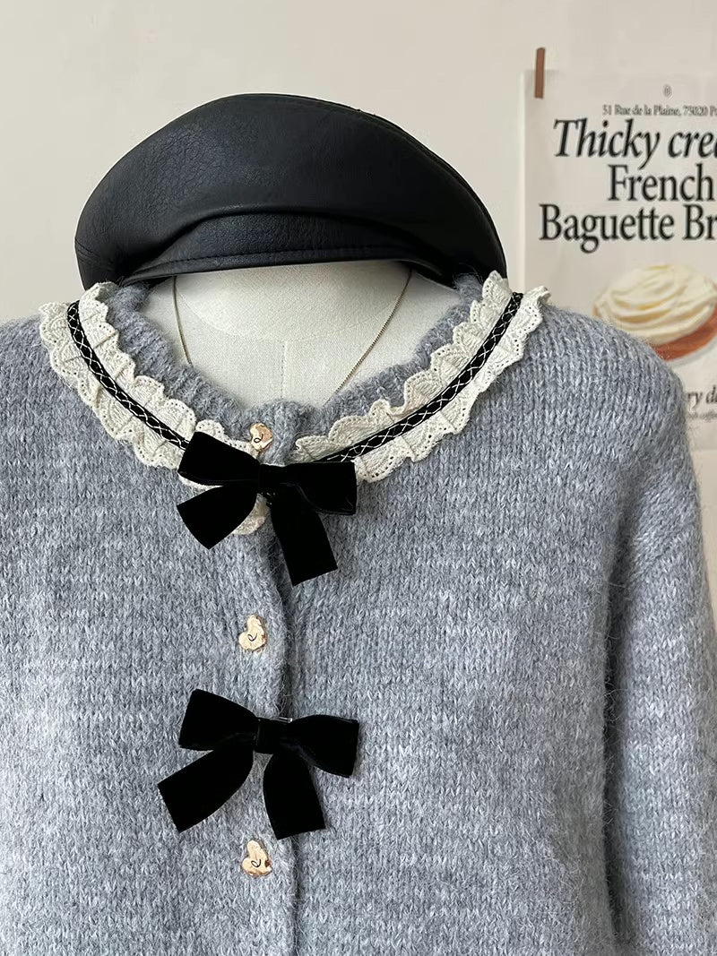 Sweet Hearts & Bows Cardigan (2 Colors)