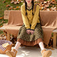 Gingko Flower Cardigan (Yellow)