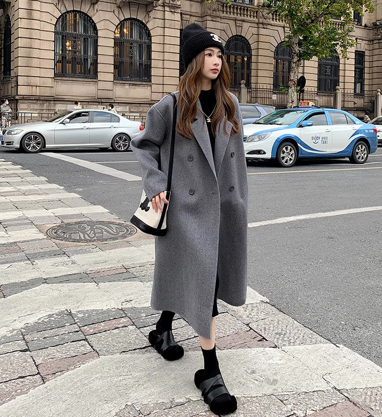 Basic Faux Wool Coat (5 Colors)