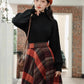 Pumpkin Jack Sweater & Skirt Set (Black/Orange)