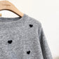 Polka Hearts Sweater (4 Colors)