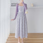 Lavender Haze Lace Up Cami Dress (Purple)