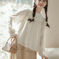 Bertha Lace Collar Blouse (White)