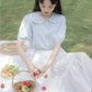 Budding Blossoms Short Sleeve Blouse (2 Colors)