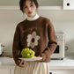 Mon Petit Chou Sweater (Brown)