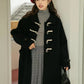 Basic Toggle Button Midi Coat (2 Colors)