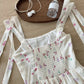 Flower Girl Maxi Dress (White)