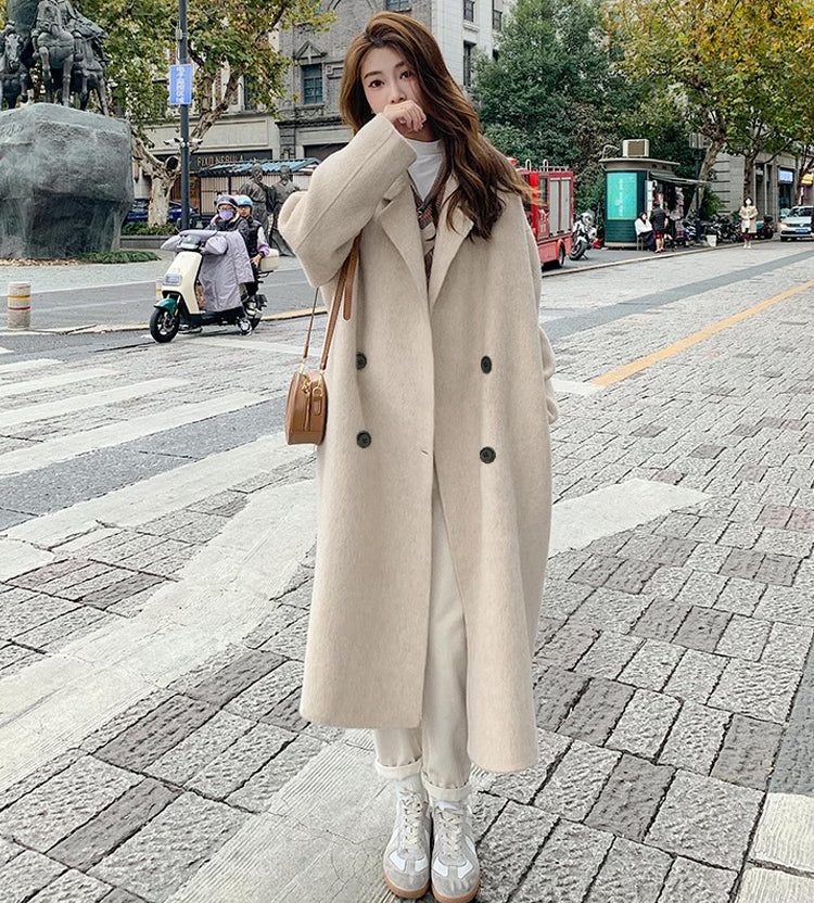 Basic Faux Wool Coat (5 Colors)