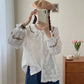 Forest Floor Embroidered Blouse (2 Colors)